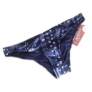 🌺 Arizona Tie Dye Print Hipster Swim Bottoms M